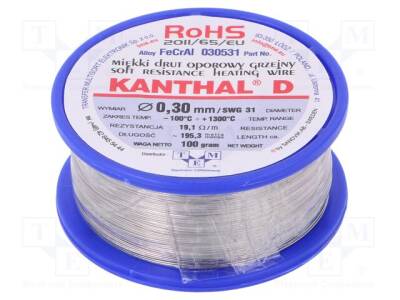 KANTHAL-D-0.30/100 - 1